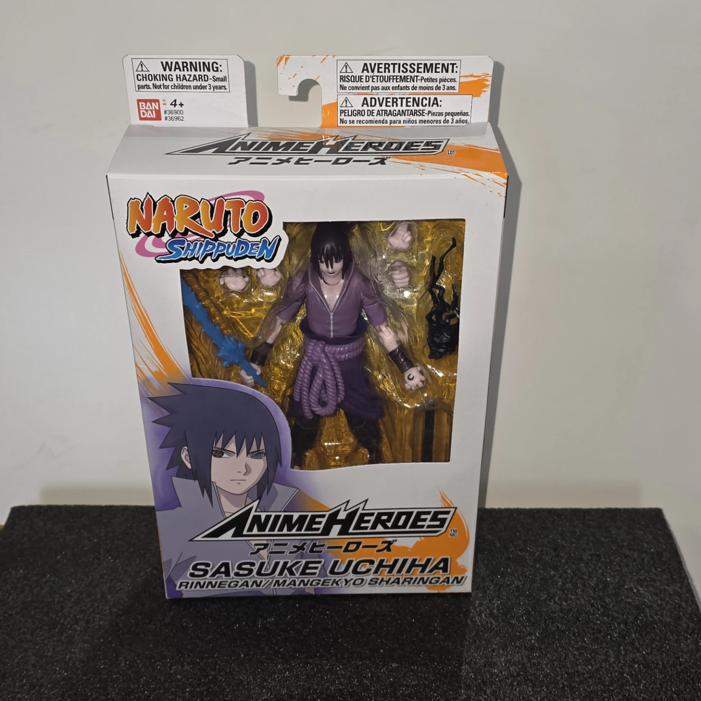 Anime Heroes Naruto Shippuden Sasuke Uchiha Action Figure