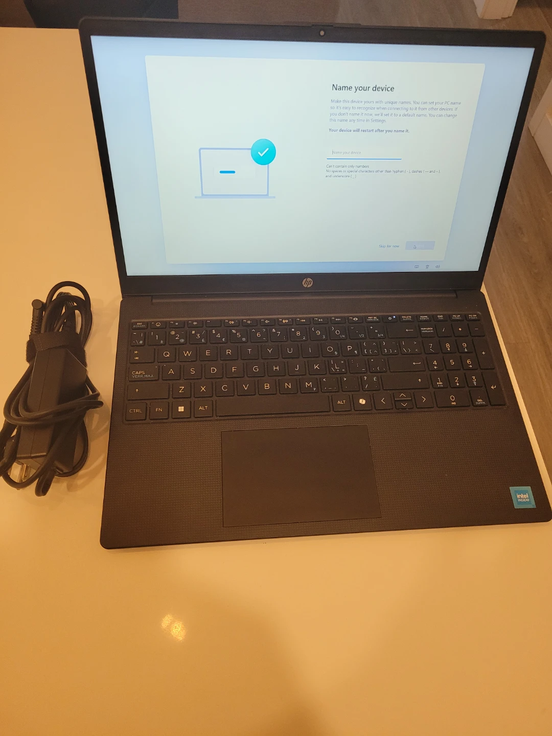 HP Laptop 15.6" jet black