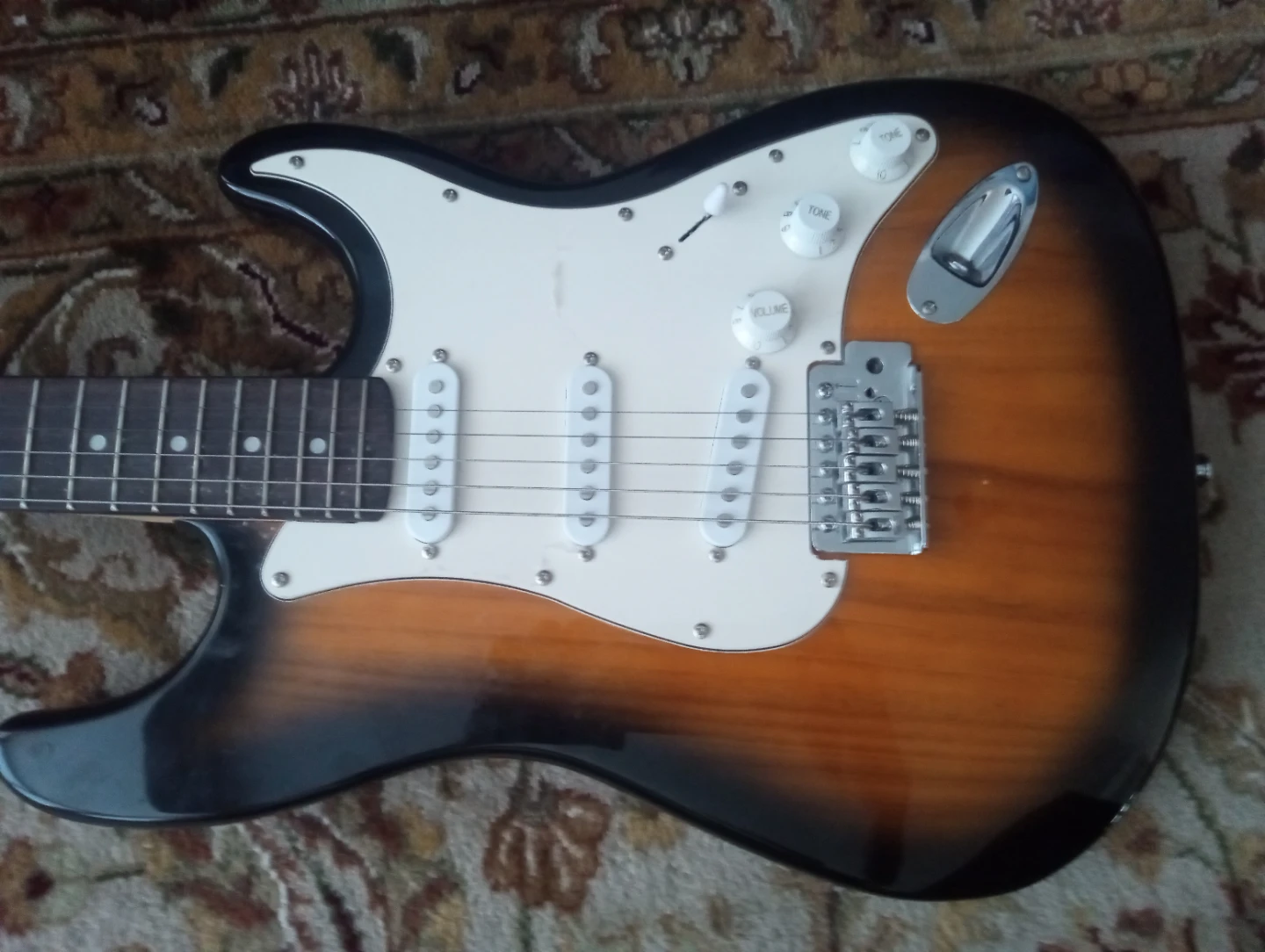 GWA Electric Guitar - Sunburst - photo 3