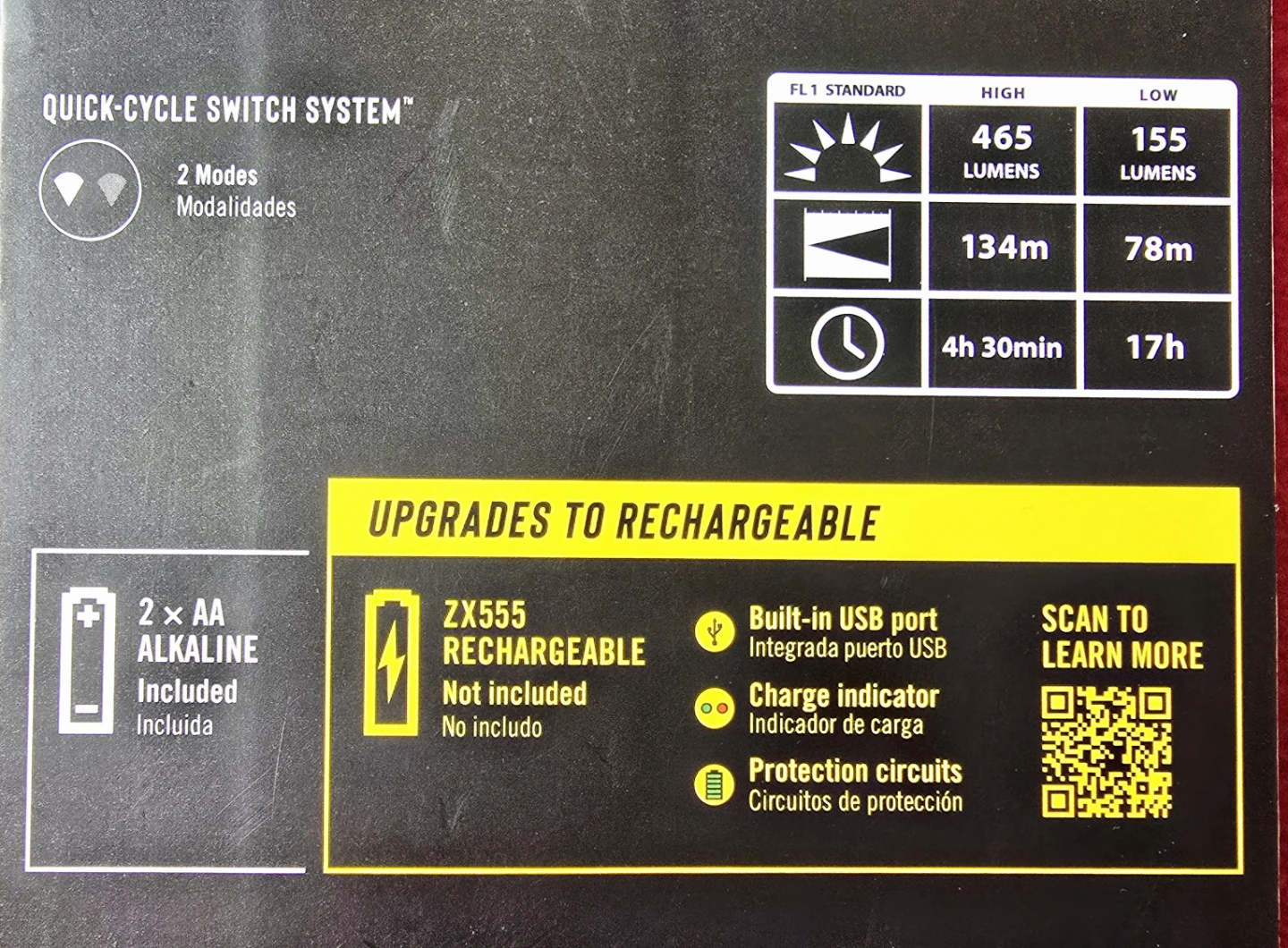 Coast 465 Lumens G36 Focusing Beam LED Flashlight [2pk] *NEW* - photo 2