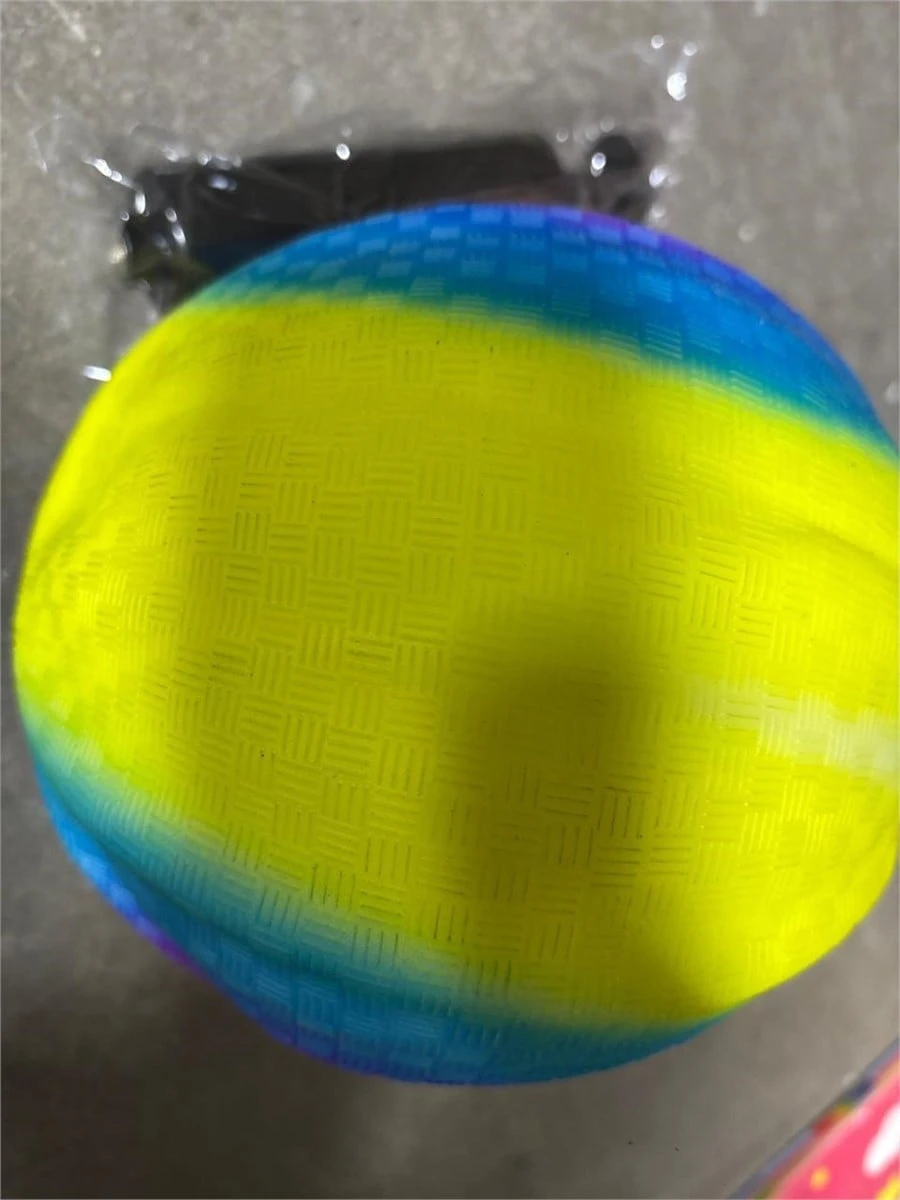Brand New>>Rainbow Dodgeball with Pump - photo 5