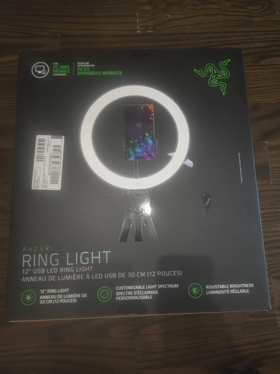 Razer Ring Light - 12" USB LED Ring Light