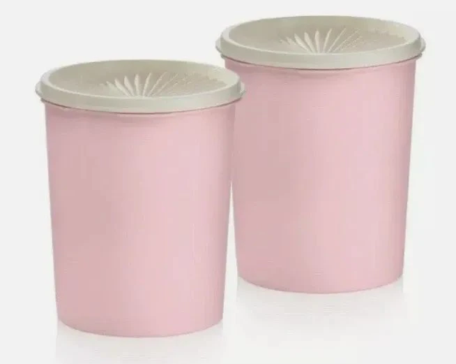 Pink Storage Containers Set of 2