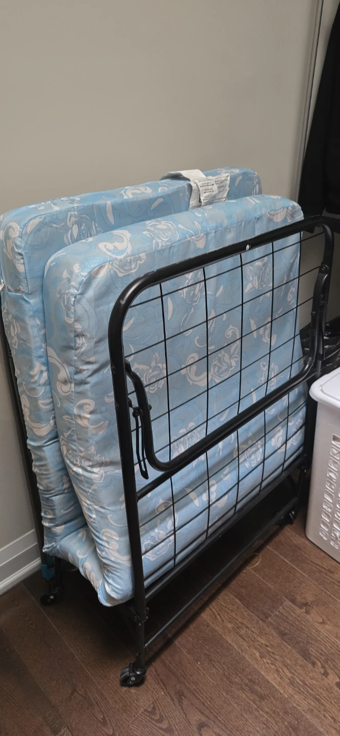 Folding Bed with Mattress Rollaway Bed