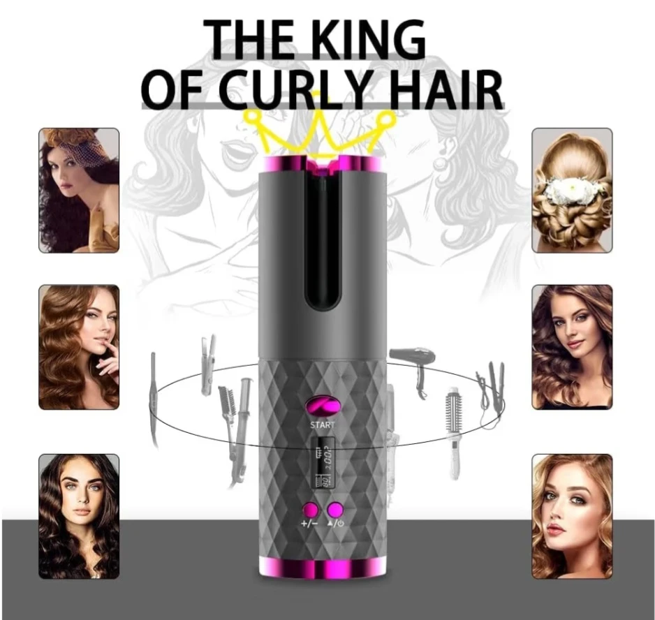 Cordless Hair Curler - photo 4