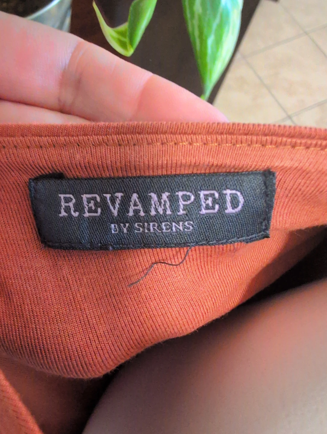 Revamped by Sirens Orange Ribbed Crop Tank Top - photo 5