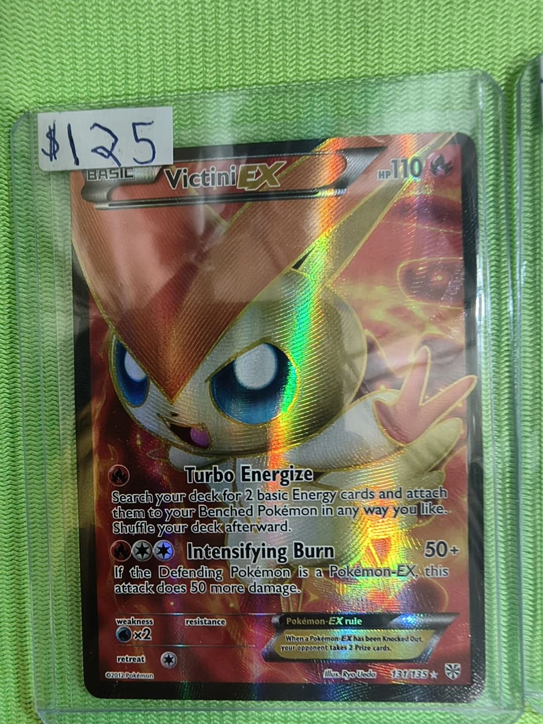Victini EX Pokémon Card