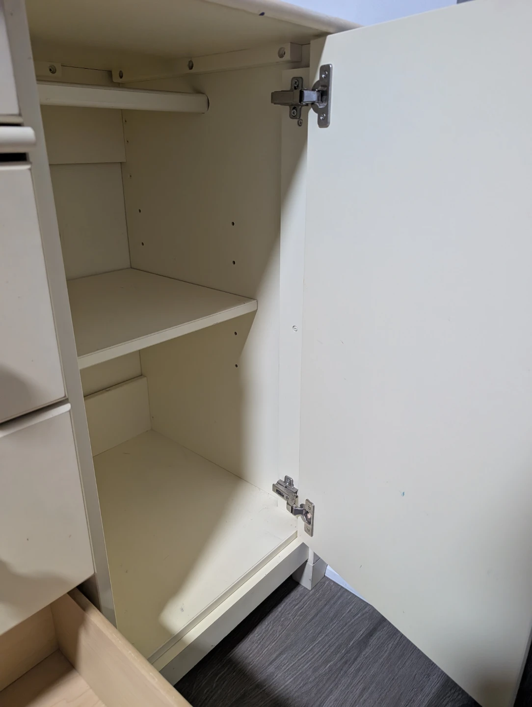 Cream Dresser with Cabinet - photo 3