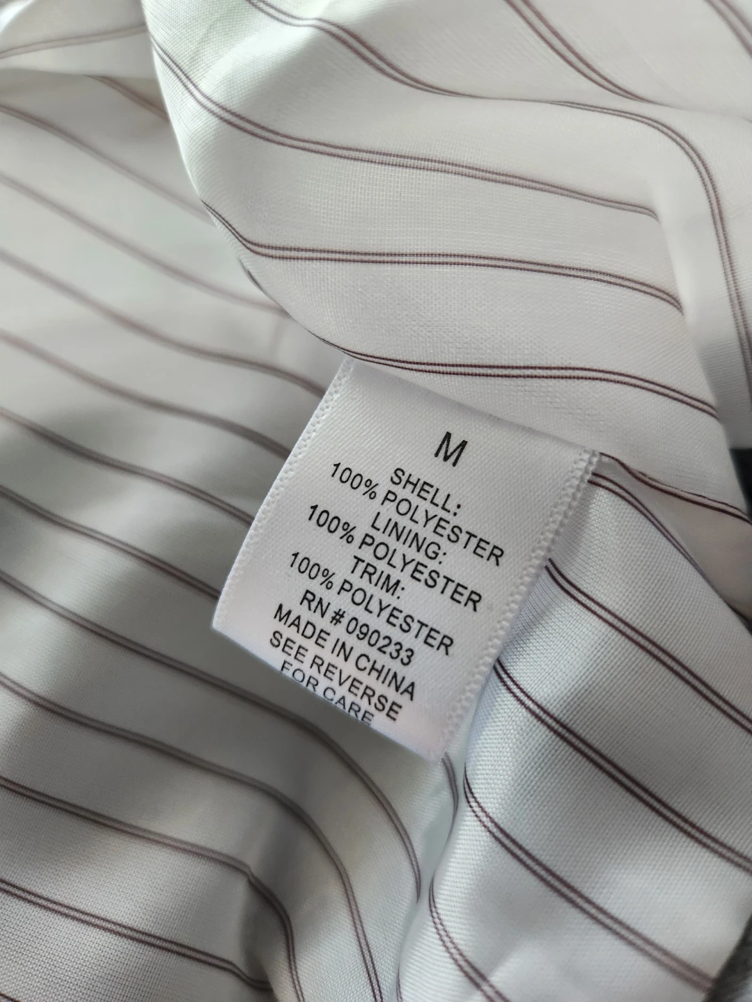 Check & Stripe Grey Blazer - Size M - photo 5