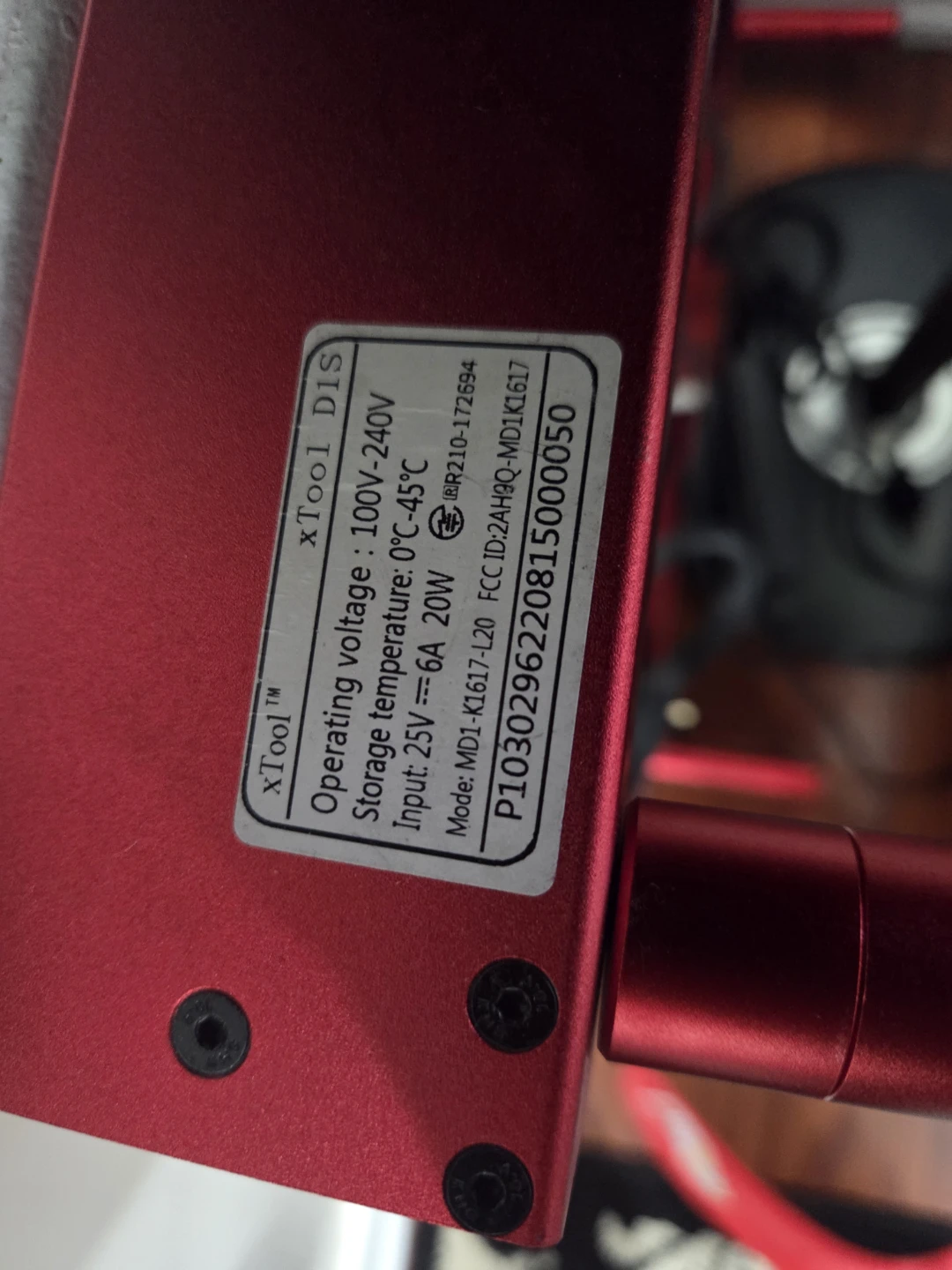 XTool D1S Laser Engraver