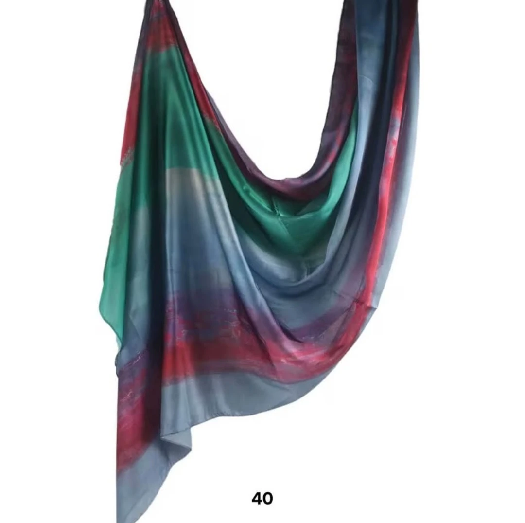 Elegant Chiffon Silk Hijab, your everyday luxury pieces - photo 2