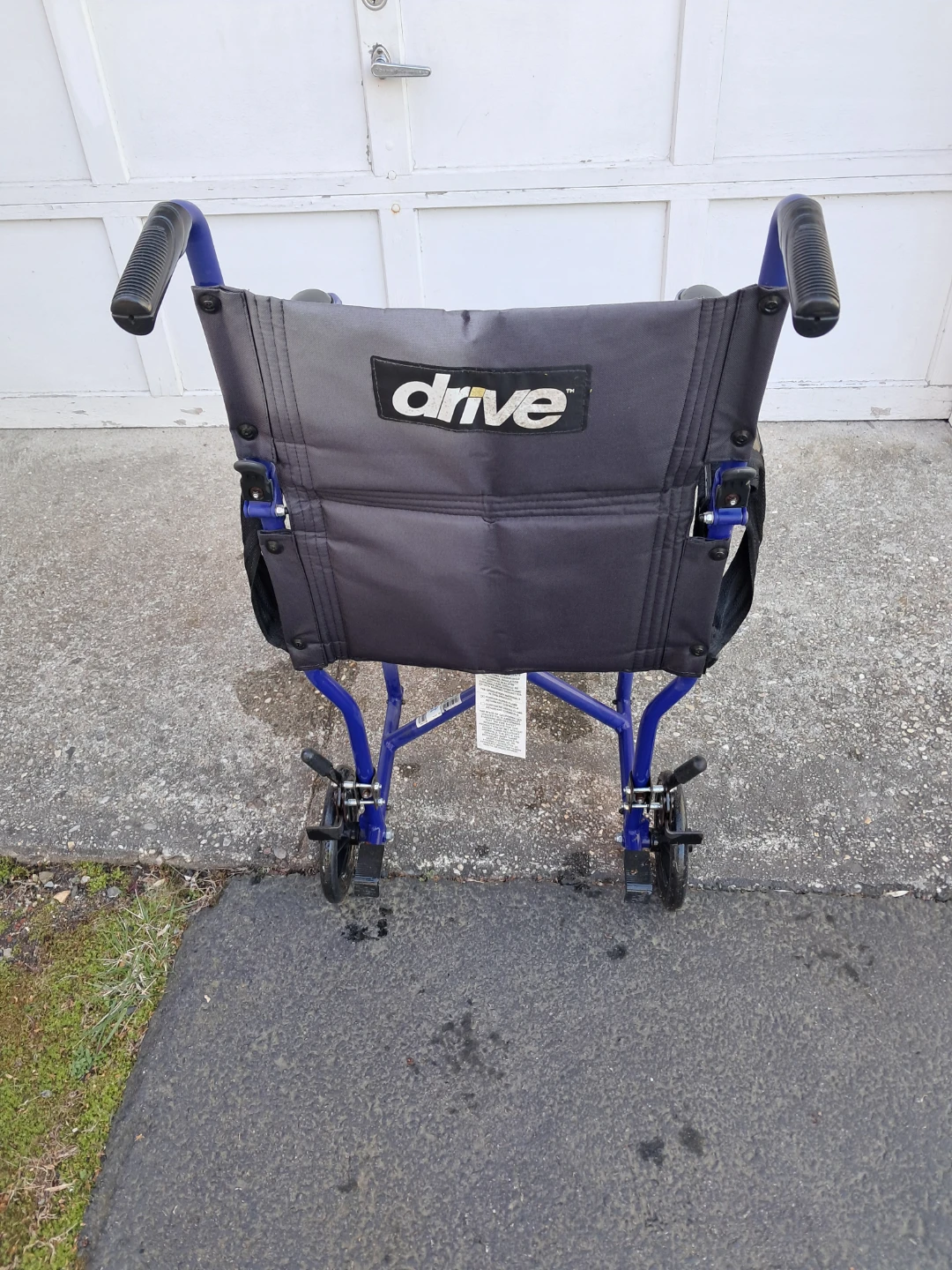 Drive Medical Blue Lightweight Transport Wheelchair - photo 3