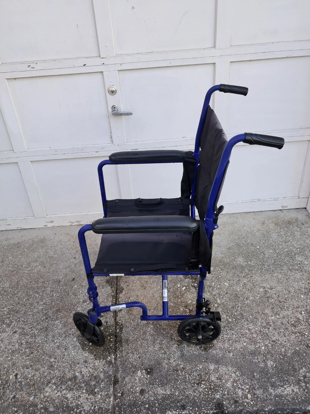 Drive Medical Blue Lightweight Transport Wheelchair - photo 5
