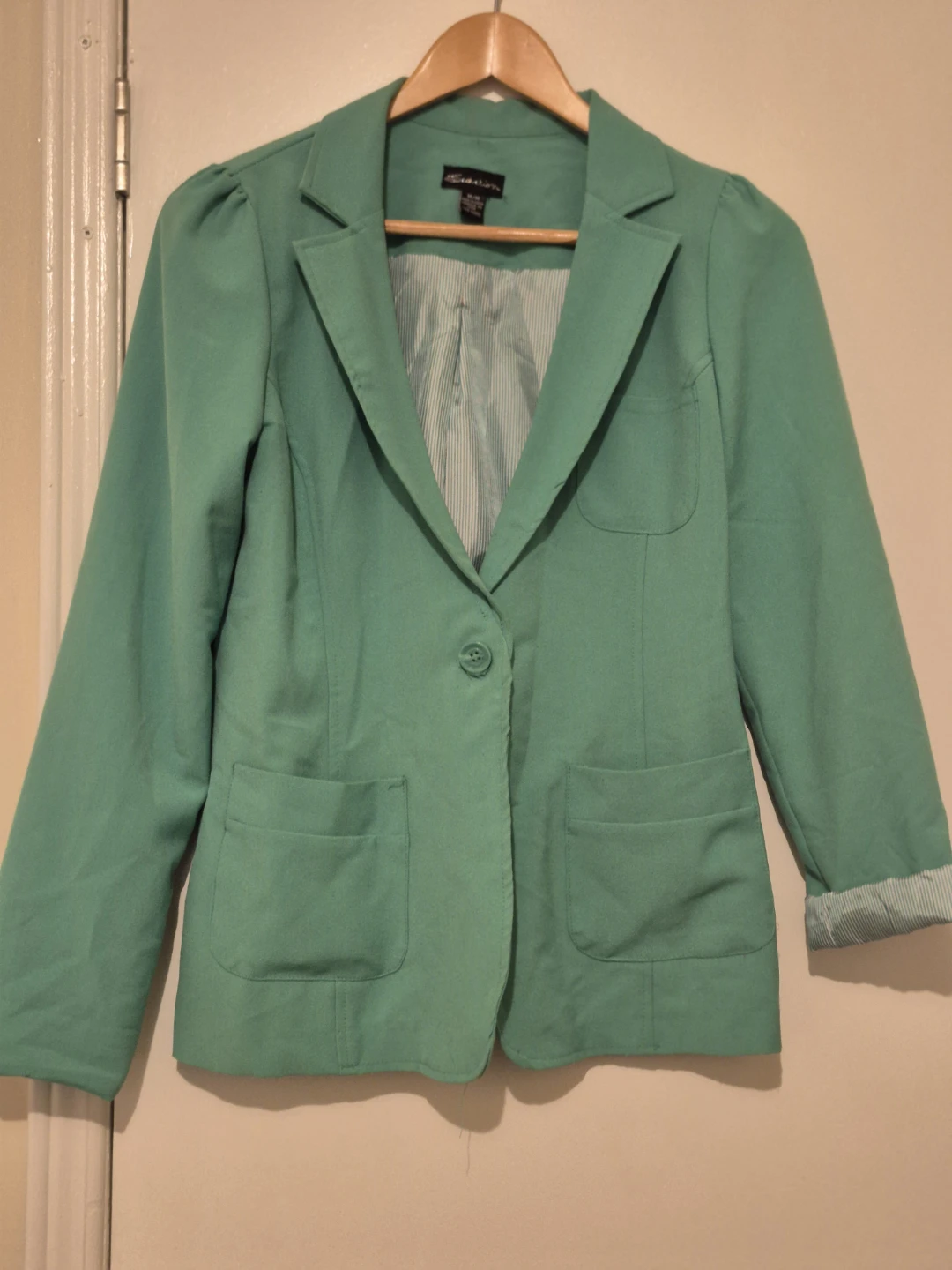 Seduction Women's Blazer M/M Green