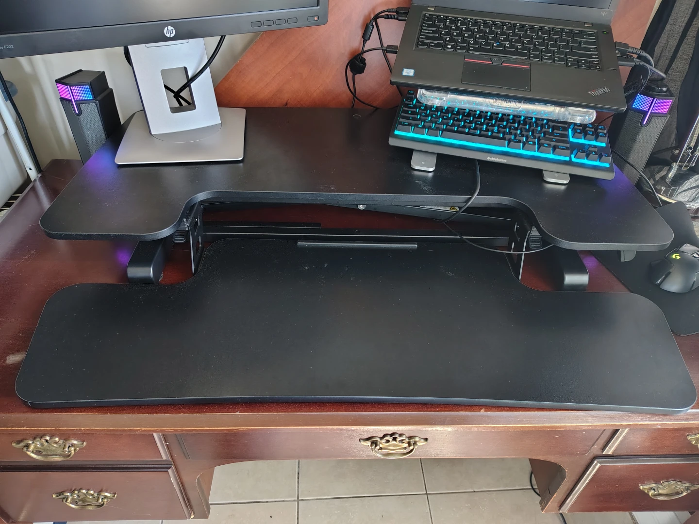 Black Standing Desk Converter 🌱 - photo 2