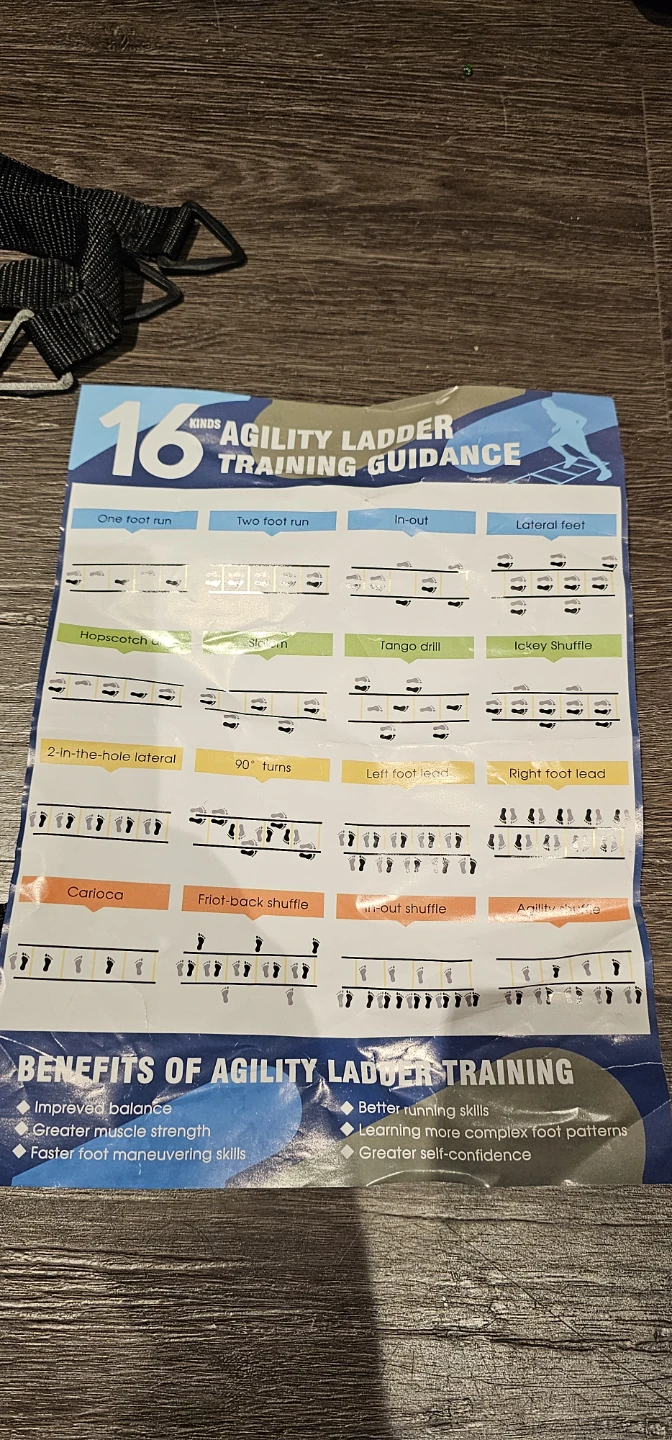 MURQZA Agility Training Ladder and Hurdles Set - photo 4