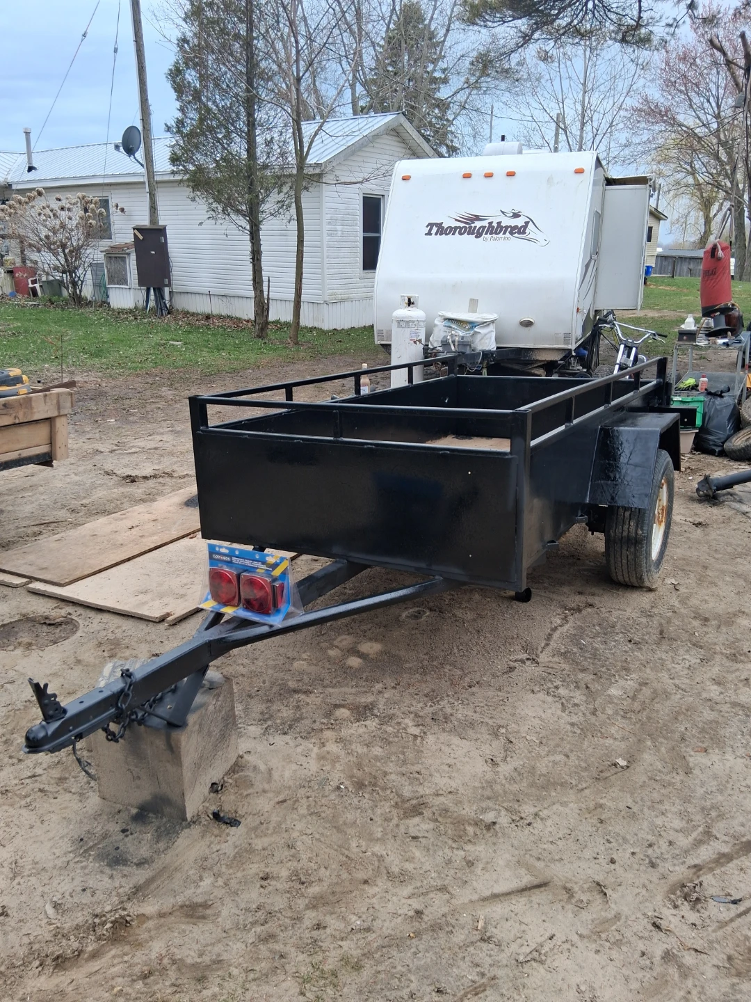 Black Utility Trailer - photo 2