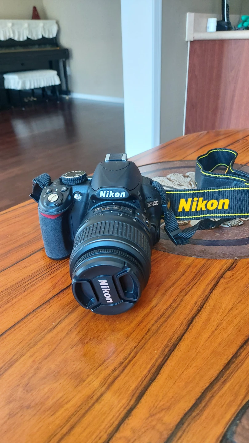 Nikon D3100 DSLR Camera with 18-55mm Lens