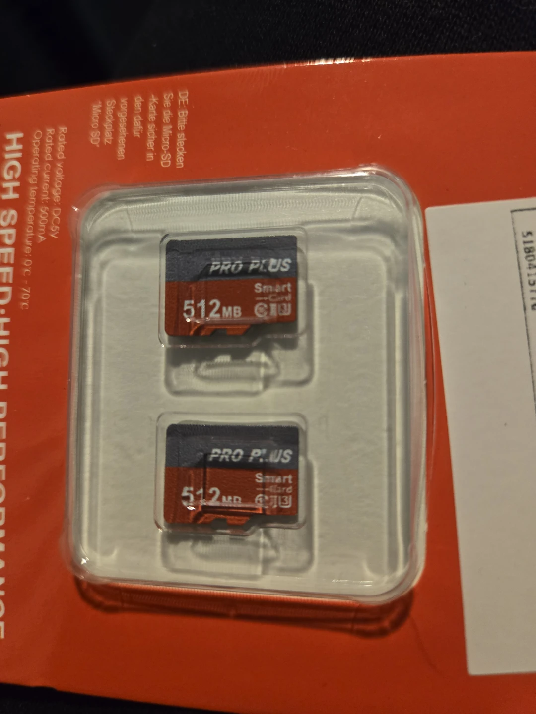 PRO PLUS 512MB Micro SD Memory Cards (2-Pack) - photo 2