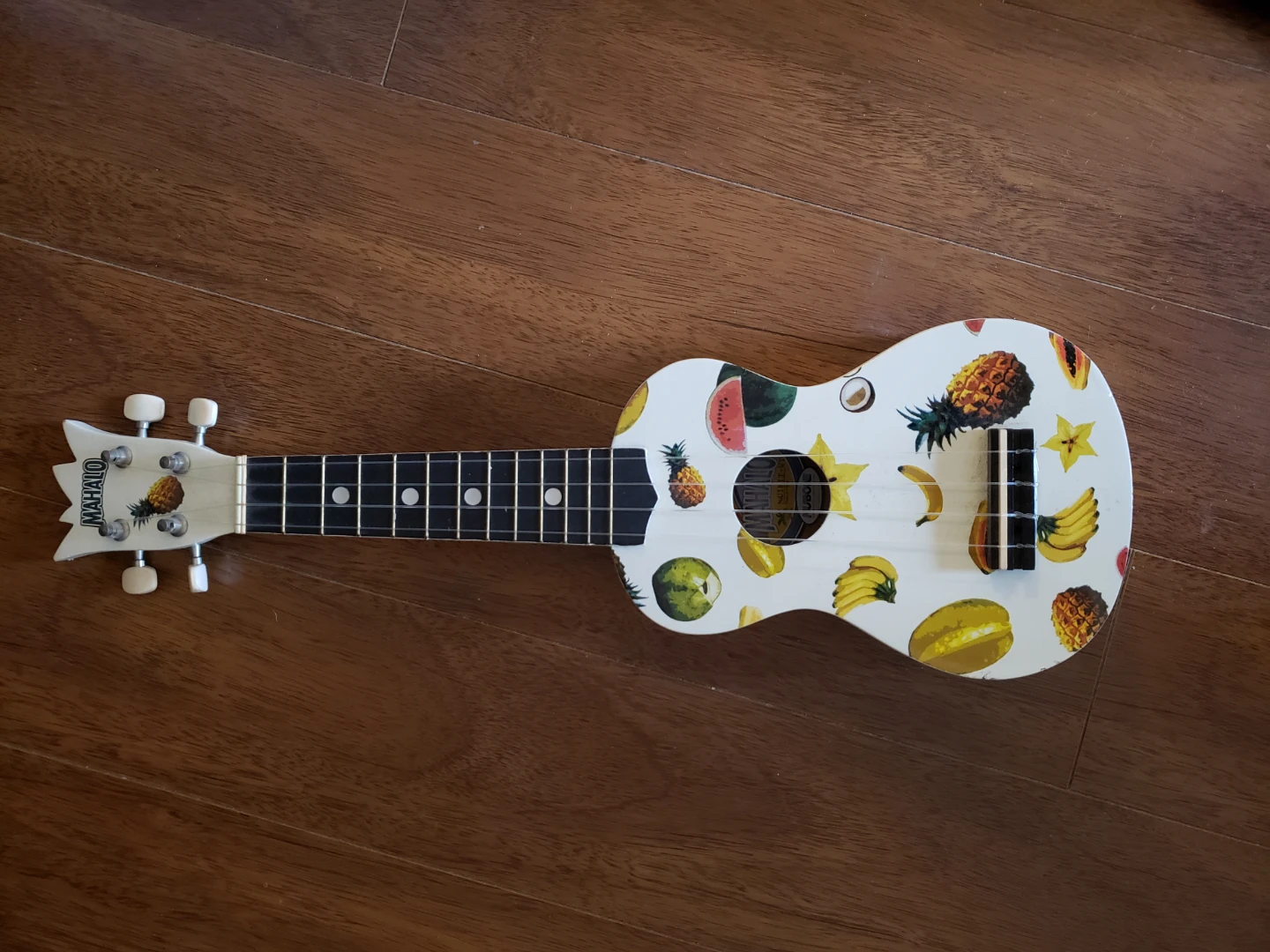 Kids Mahalo Ukulele with Fruit Pattern