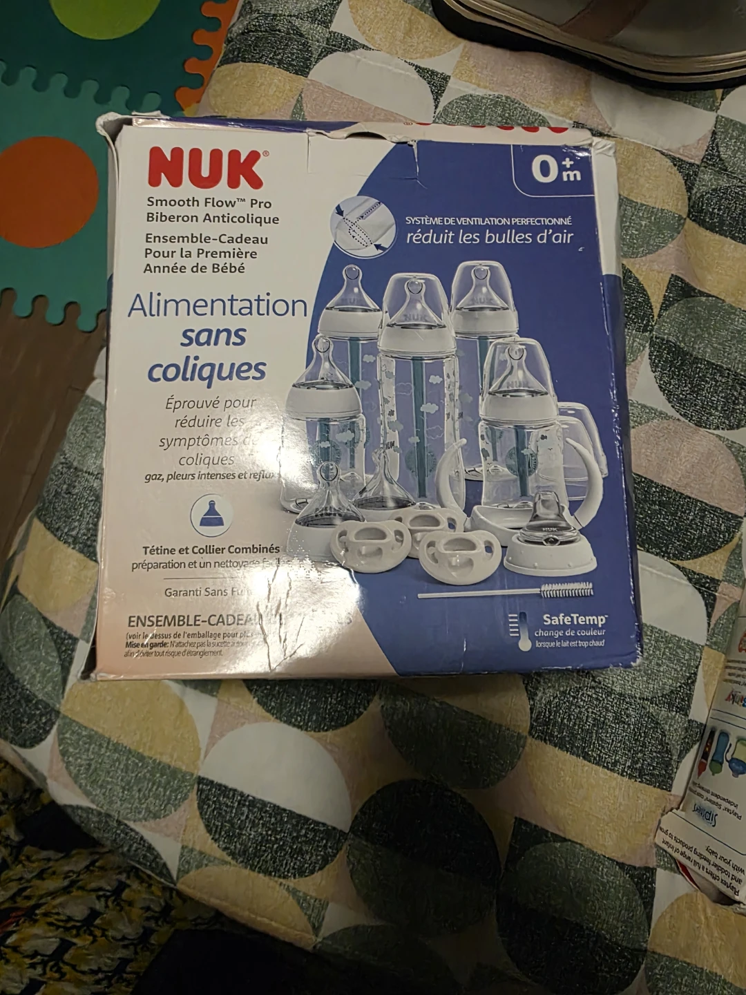 NUK Smooth Flow Anti-Colic Bottle Baby's First Year Gift Set - photo 3