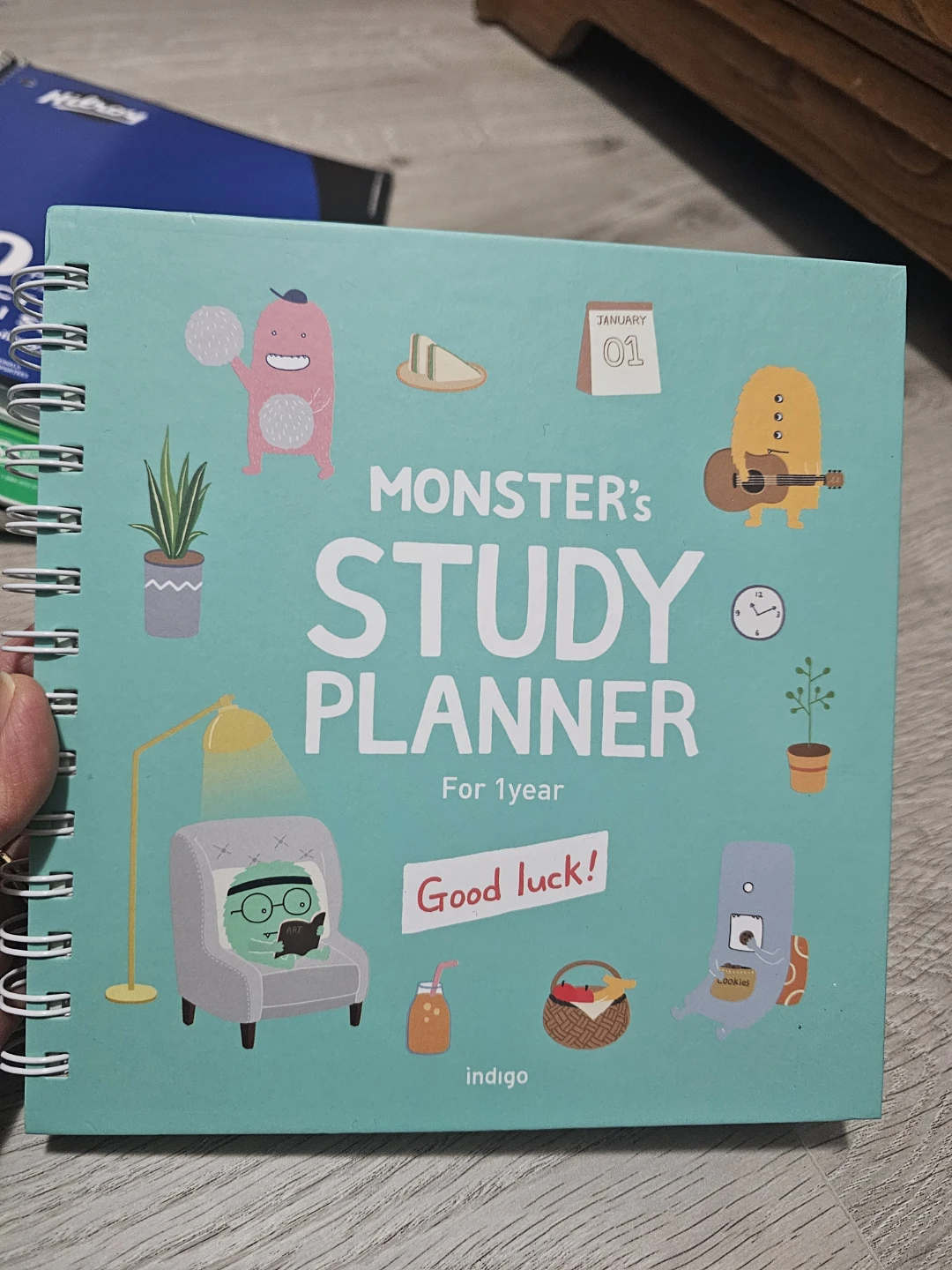 Monster's Study Planner for 1 Year
