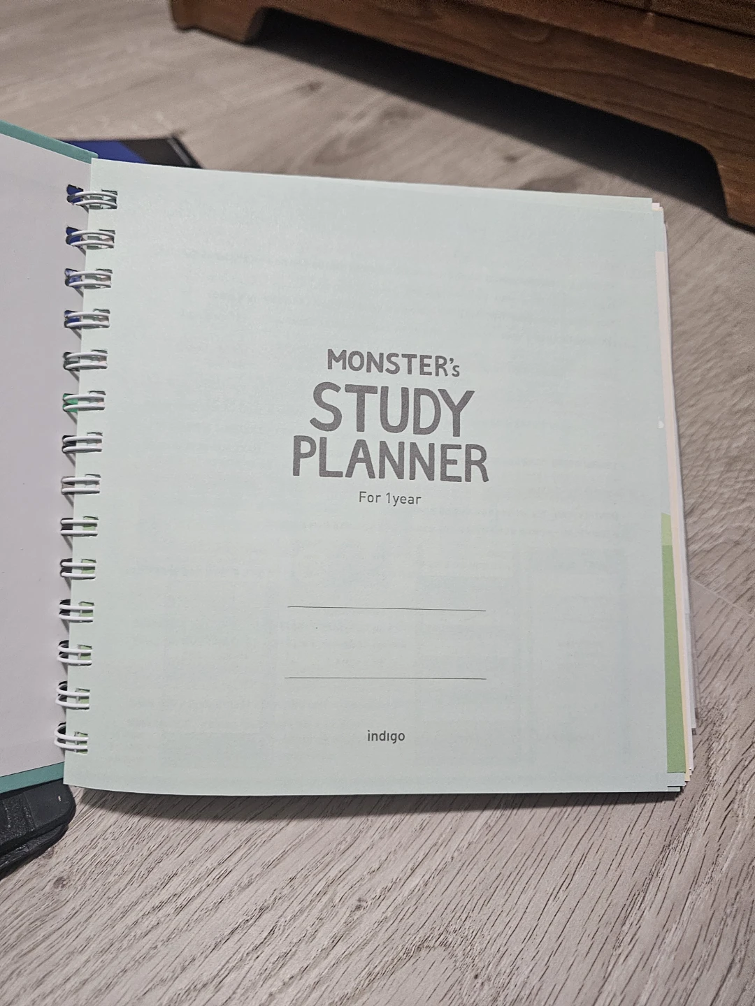 Monster's Study Planner for 1 Year - photo 2