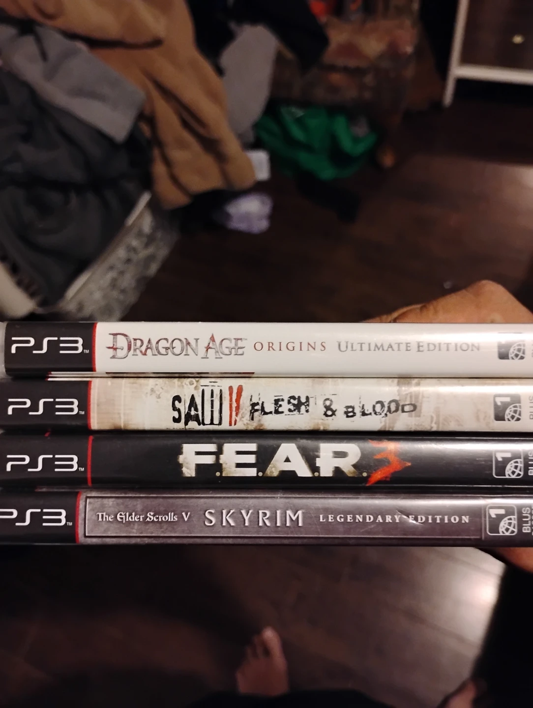 PlayStation 3 Games Lot: Saw, Fear 3