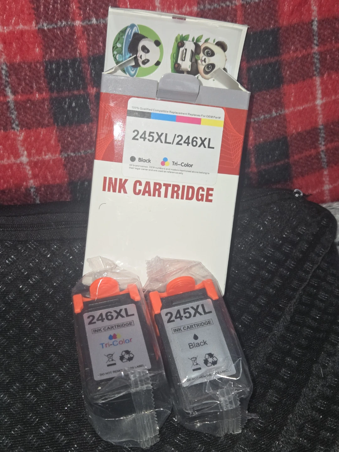 Compatible Ink Cartridges for 245XL/246XL (Black & Tri-Color)