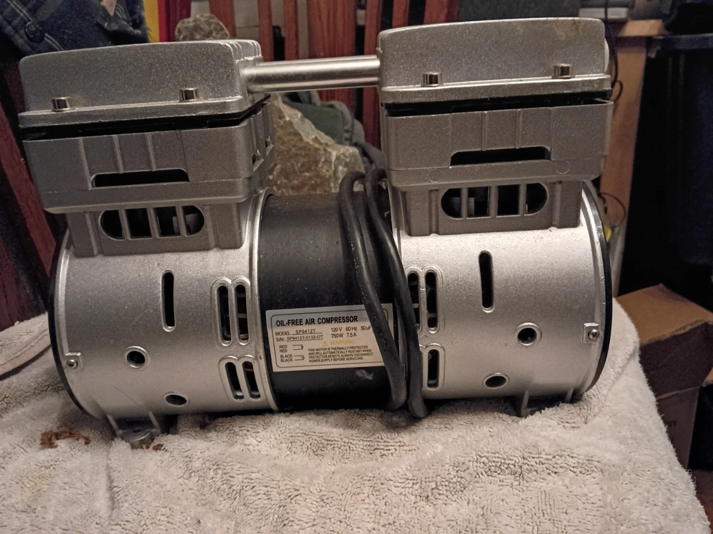 Oil-Free Air Compressor - photo 2