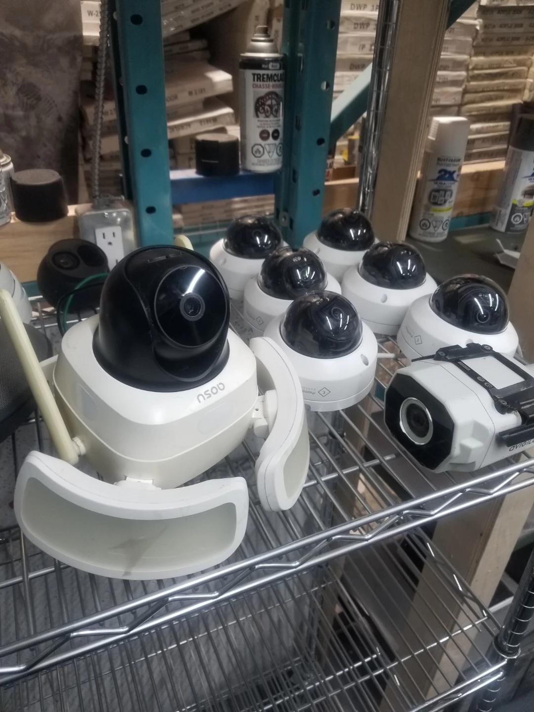 Security Cameras and Polycom VSX 7000 Video Conferencing System