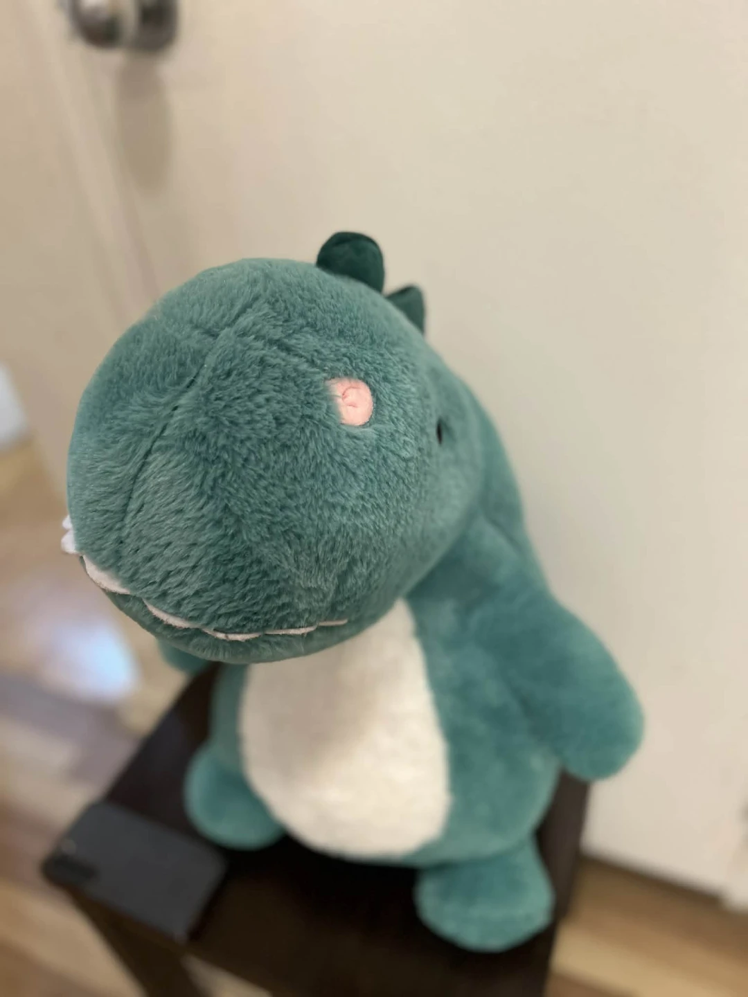 Teal Dinosaur Plush Toy