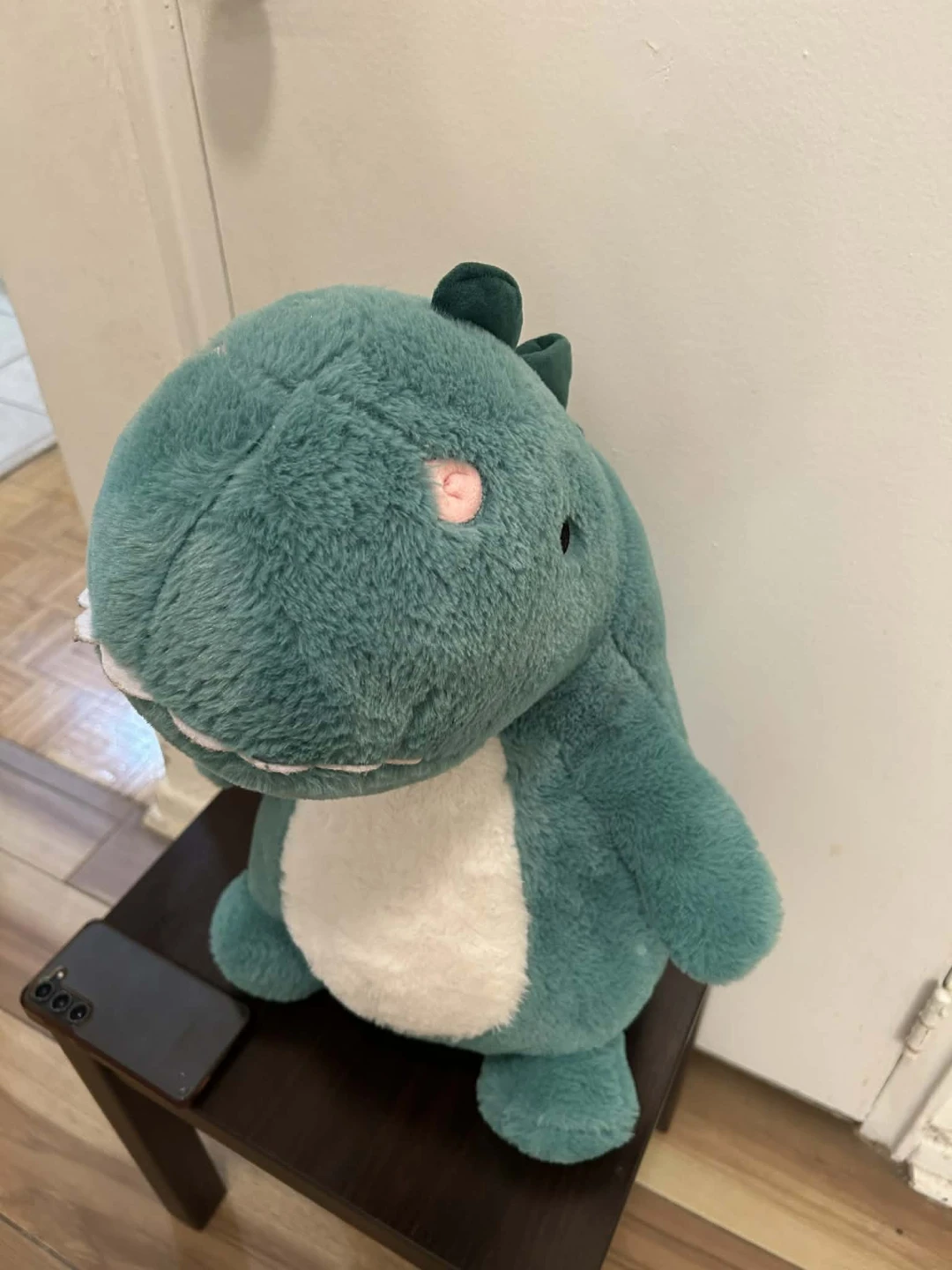 Teal Dinosaur Plush Toy - photo 2