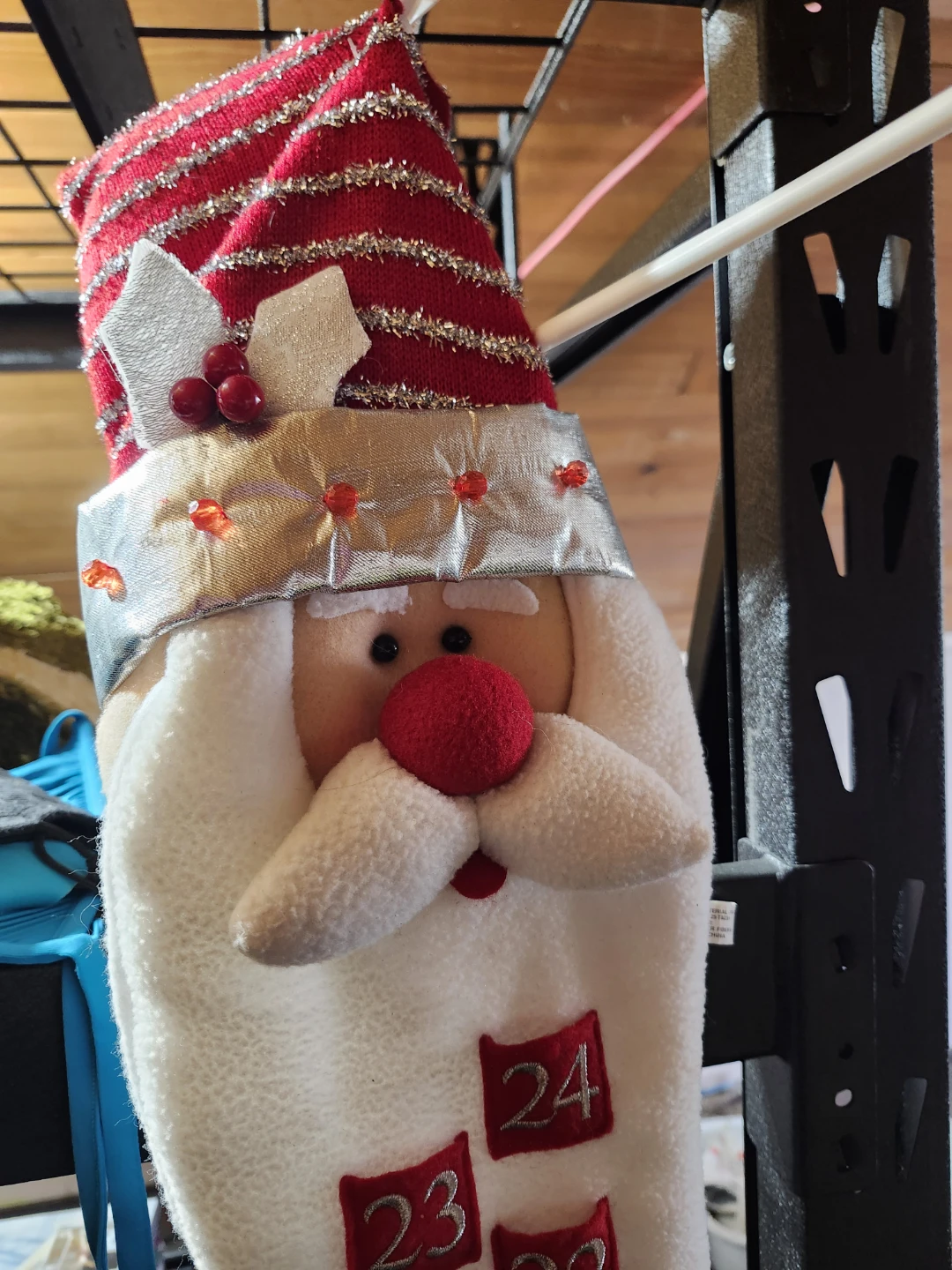 Santa Clause Advent Calendar Stocking - photo 2