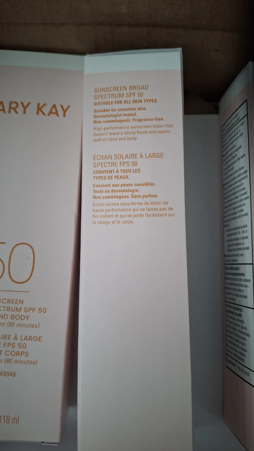 Mary Kay SPF 50 Sunscreen Broad Spectrum Face and Body 4oz - photo 3
