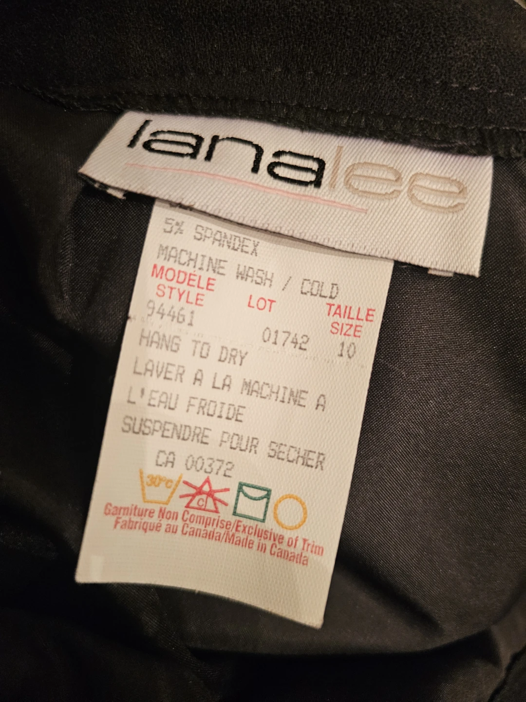 Lana Lee Black Skirt Size 10 - photo 2