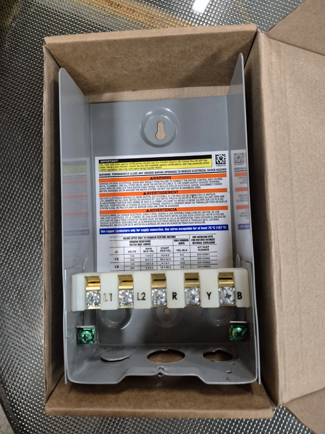 Franklin Electric QD Control Box - photo 2