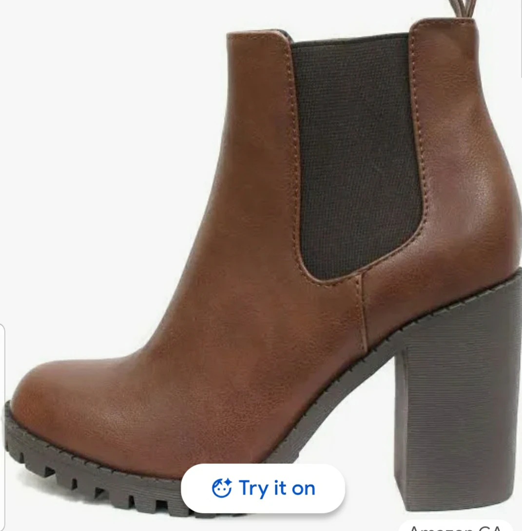 Brand new Sida Glove Chunky Heel Leather Size 6