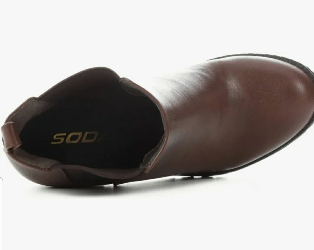 Brand new Sida Glove Chunky Heel Leather Size 6 - photo 3