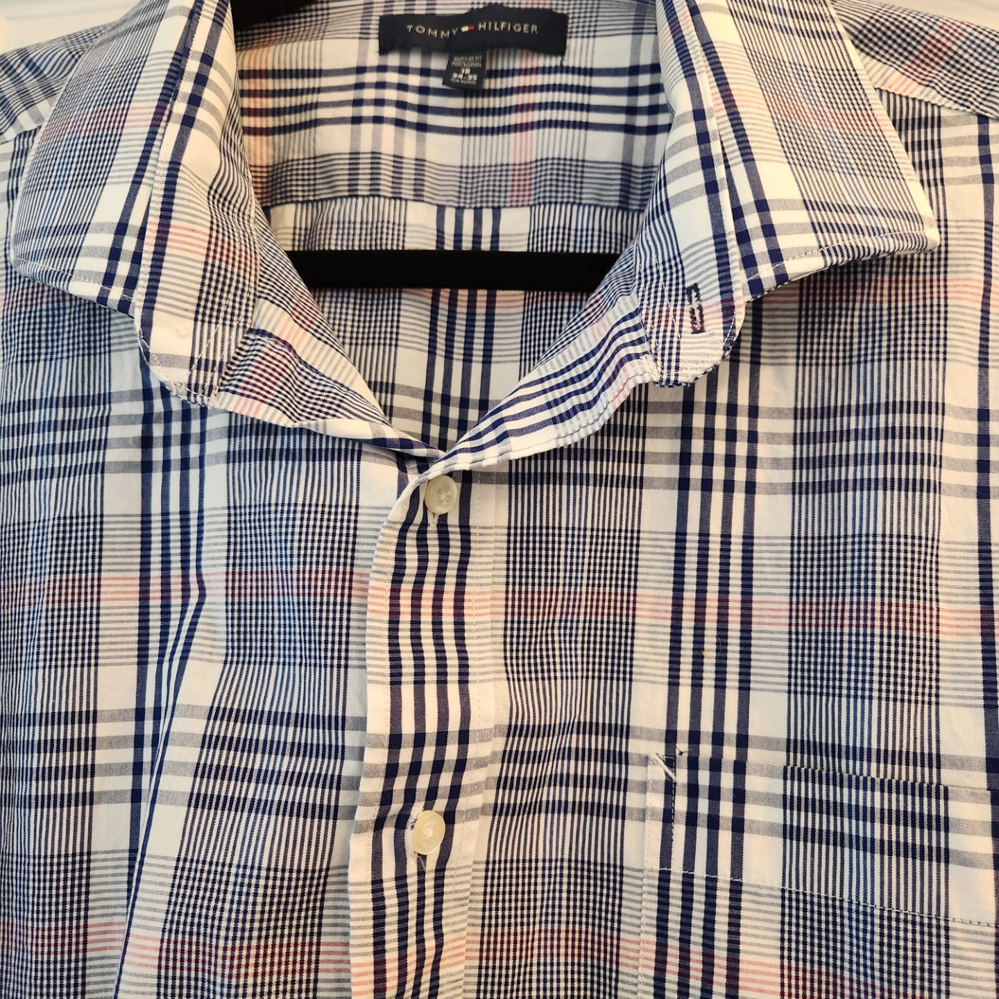 Tommy Hilfiger Men's Plaid Dress Shirt - photo 5