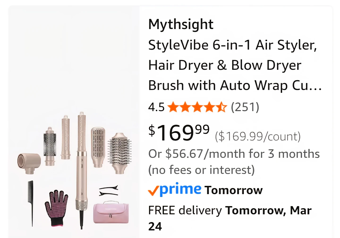 MythSight StyleVibe 6-in-1 Interchangeable Styler - photo 3