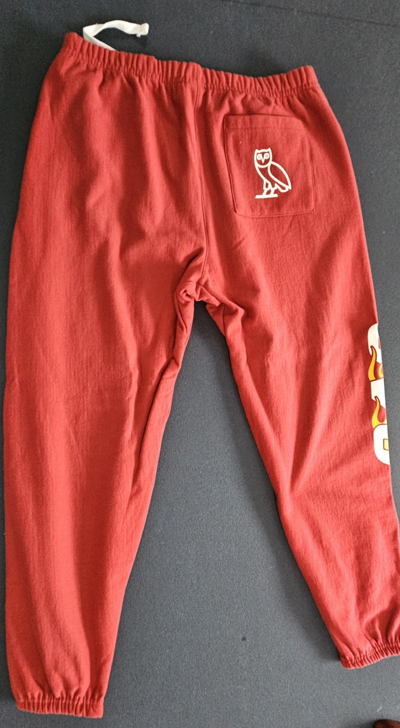 OVO Miami Heat Sweatpants XL Red - photo 2
