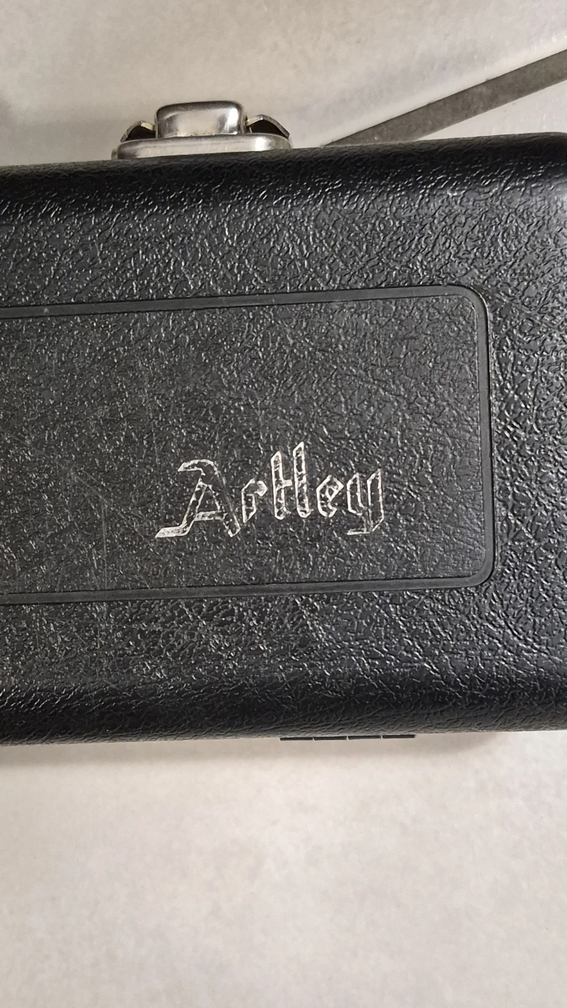 (PURE SILVER PLATED) Artley Flute with Case - photo 4