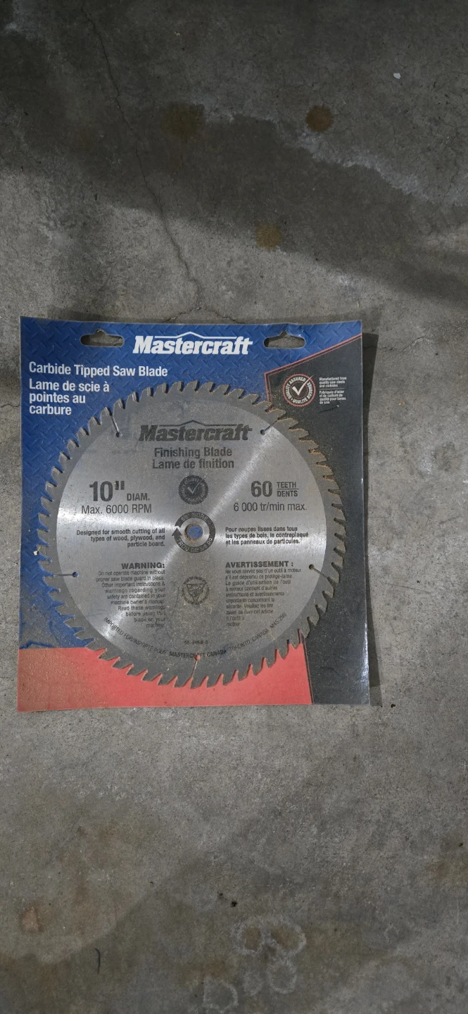 Mastercraft 10 inches blade