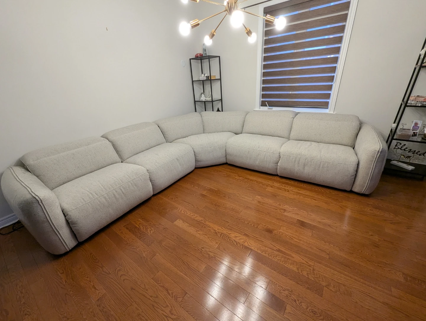 Sectional Sofa with Recliners