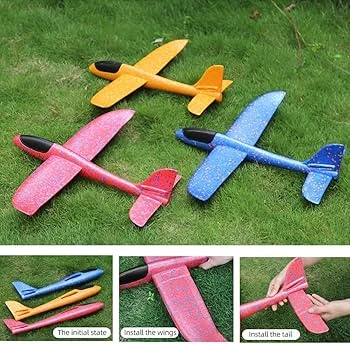 Tods Fun Foam Airplane Toy