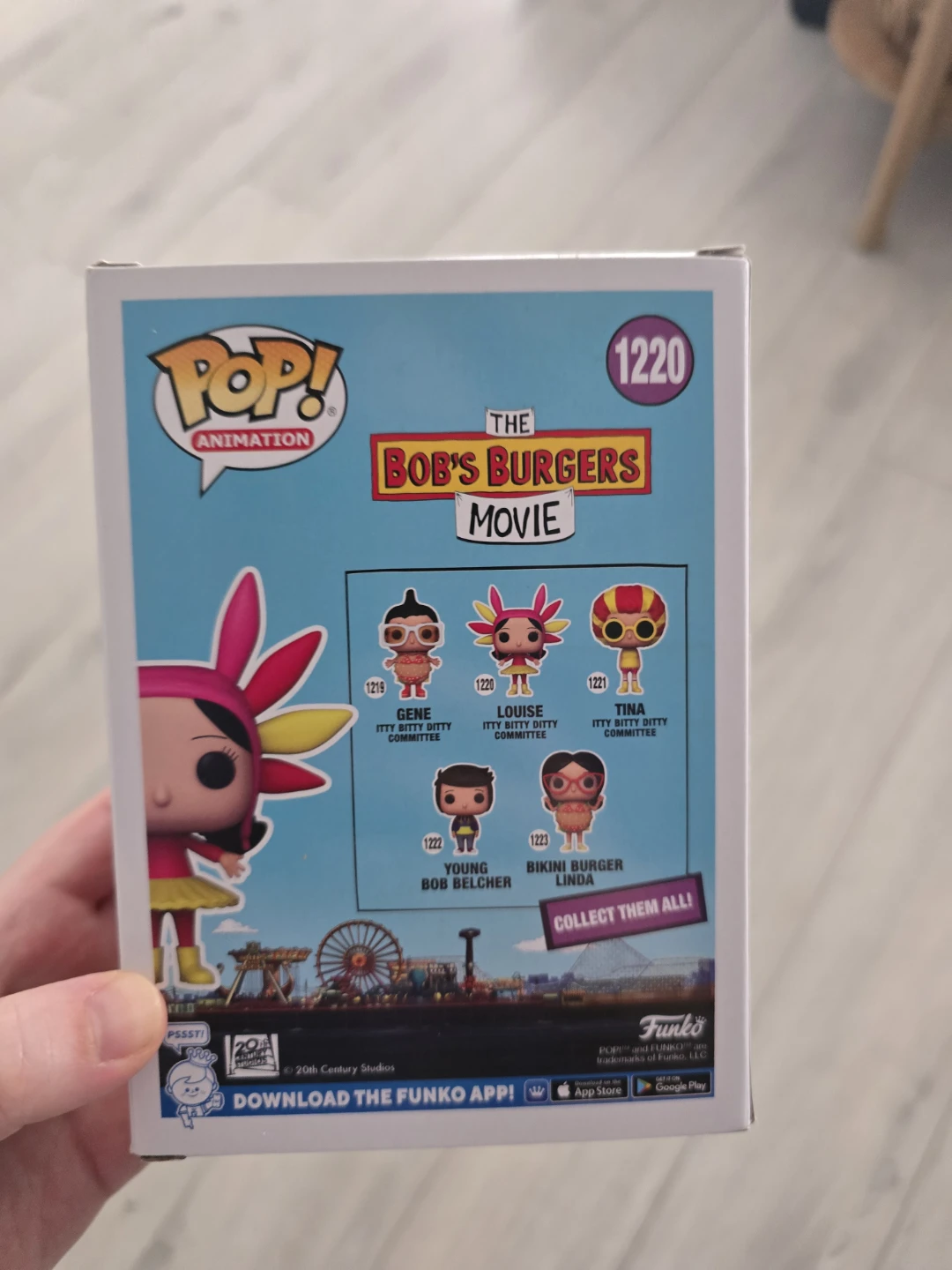 Funko Pop! The Bob's Burgers Movie Louise 1220 Vinyl Figure - photo 2