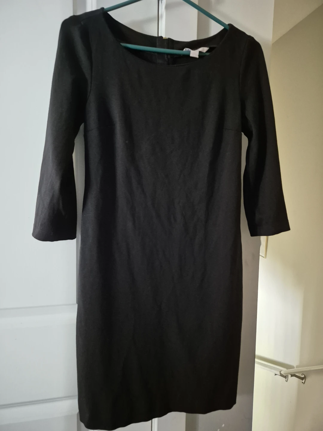 Banana Republic Black Dress Size 0 (Fits Small)