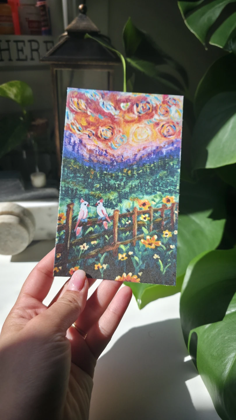 Original handmade painting Starry Scape Series Collection - photo 3