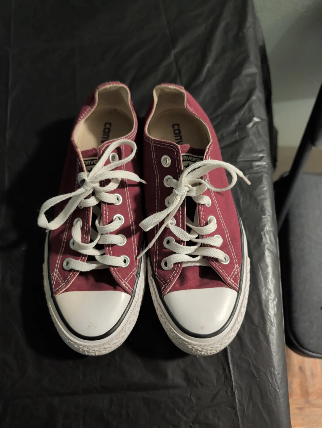 Converse Chuck Taylor All Star Burgundy Low Top Sneakers